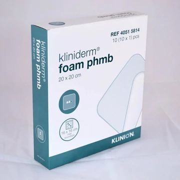 Kliniderm Foam Phmb 20x20 cm Kliniderm Foam Phmb 20x20 cm