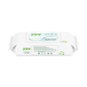 Az extra nagy méretű Nateen Nedves Törlőkendő aloe verával és kamillával óvja az érzékeny bőrt.  A termék ideális választás a kényelmes, higiénikus ápoláshoz.