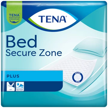 A 30 darabos kiszerelésben kapható TENA Bed Plus 60x60 centiméter nagyságú antidecubitus betegalátét segítséget nyújt az inkontinenciától szenvedőknek.