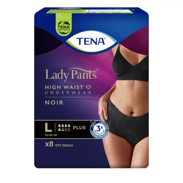 TENA Lady Pants Plus Noir L