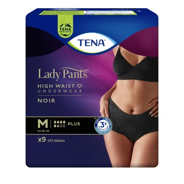 TENA Lady Pants Plus Noir M