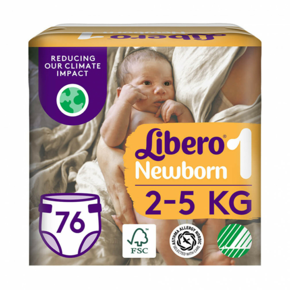 Libero Newborn 1  2-5 kg  76db